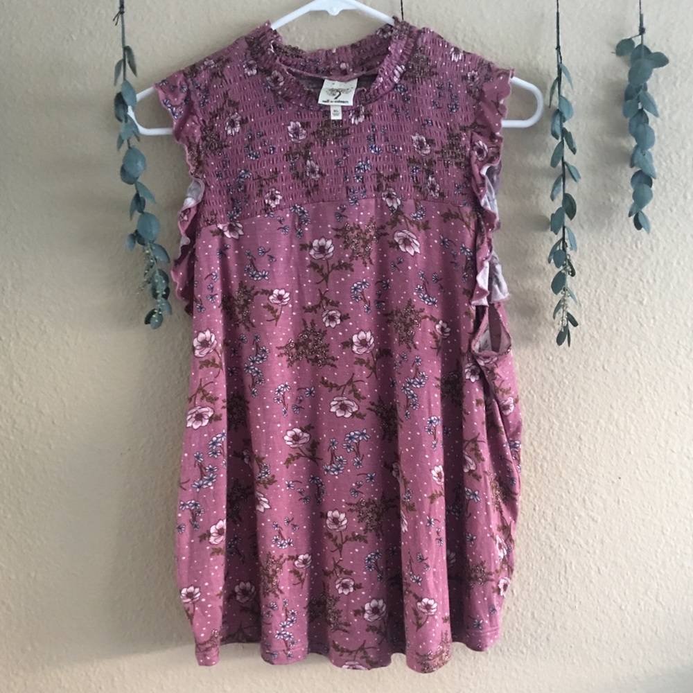 Self Esteem | NWOT high neck floral top